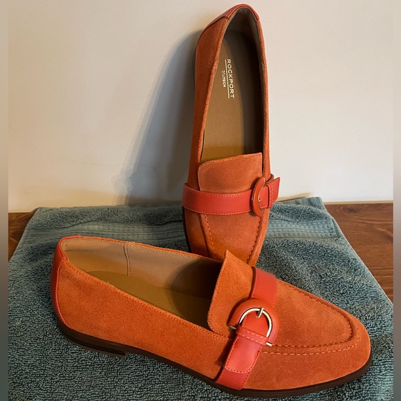 Rockport Trutech Women’s Suede Flats - Size 8 - Picture 2 of 7